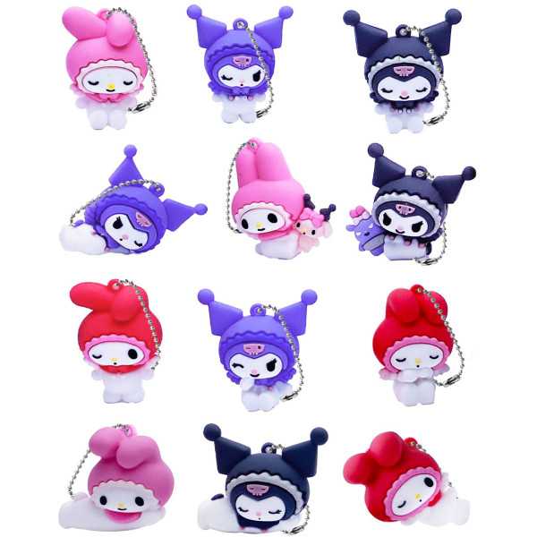 Фото - Ігрова фігурка-сюрприз Cool Things серії Hello Kitty - МОЯ МЕЛОДІ І КУРОМИ (в ас.) (HK024)