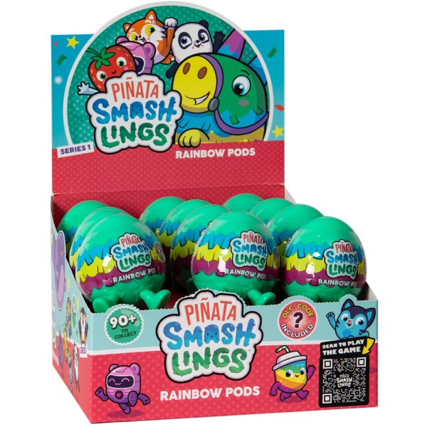 Фото - Игровая фигурка-сюрприз Pinata Smashlings ЗАБАВНЫЕ ГЕРОИ (1 фигурка, в ассорт.) (SL2007)