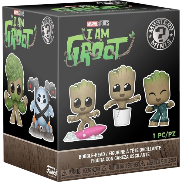 Фото - Игровая фигурка-сюрприз FUNKO MYSTERY MINIS – Я ЕСТЬ ГРУТ (в ассорт., в диспл.) (70656)