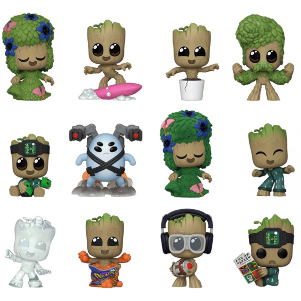Фото - Игровая фигурка-сюрприз FUNKO MYSTERY MINIS – Я ЕСТЬ ГРУТ (в ассорт., в диспл.) (70656)