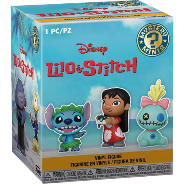 Фото - Ігрова фігурка-сюрприз FUNKO MYSTERY MINIS - ЛІЛО І СТИЧ (в асорт., в диспл.) (55816)