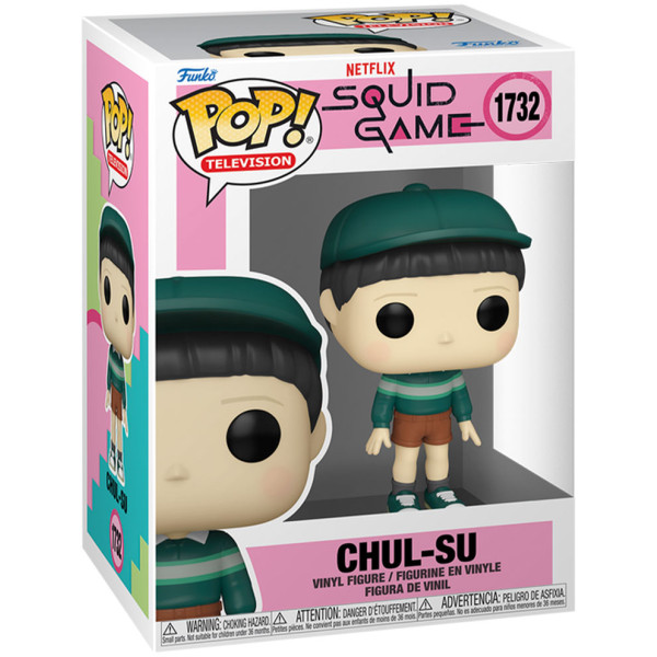 Фото - Колекційна фігурка FUNKO POP! серії Гра в кальмара 3 - ЧХОЛЬ-СУ (83485)