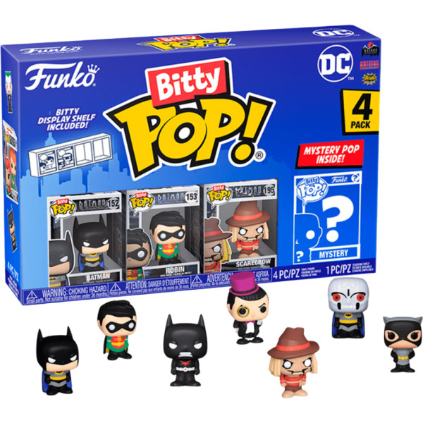 Фото - Ігрова фігурка-сюрприз FUNKO BITTY POP! серії DC (4 фігурки в асорт.) (76339)