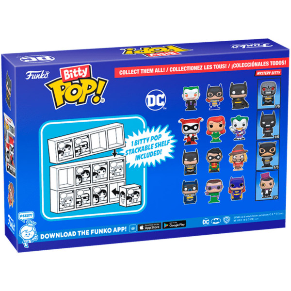Фото - Ігрова фігурка-сюрприз FUNKO BITTY POP! серії DC (4 фігурки в асорт.) (76339)