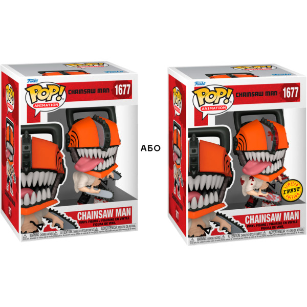 Фото - Колекційна фігурка FUNKO POP! серії Людина-бензопила - ЛЮДИНА-БЕНЗОПИЛ w/CH(BD) (80324)