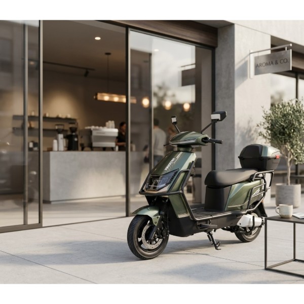 Фото - Электроскутер Maxxter NERO Green