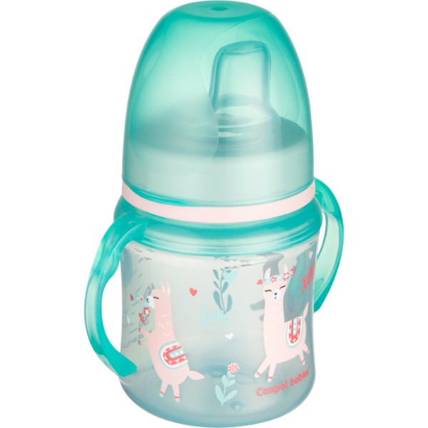 Фото - Поильник-непроливайка детский Canpol babies Обучающий EasyStart 120 мл - Sweet Fun зеленый (35/207_gre)
