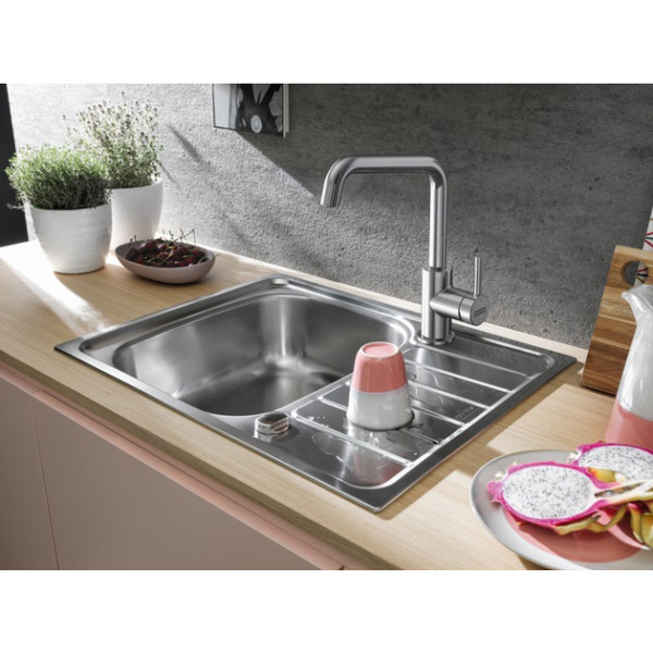 Фото - Смеситель кухонный Franke Lina U Хром (115.0728.473)