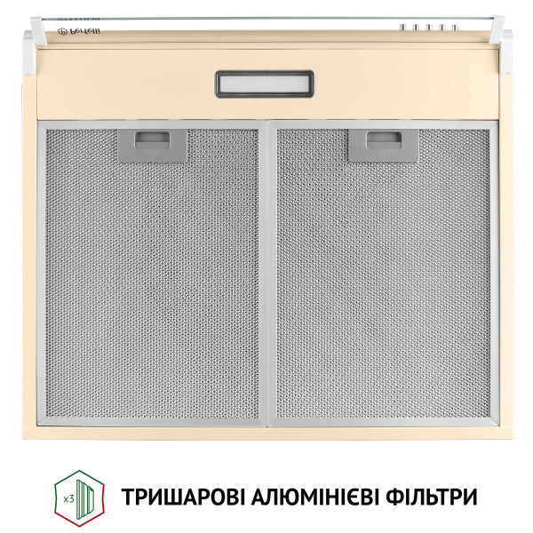 Фото - Витяжка традиційна Perfelli PL 6144 BG LED