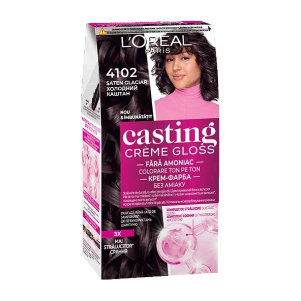 Фото - Фарба для волосся L'Oreal Casting Creme Gloss відтін 4102 (3600523825844)