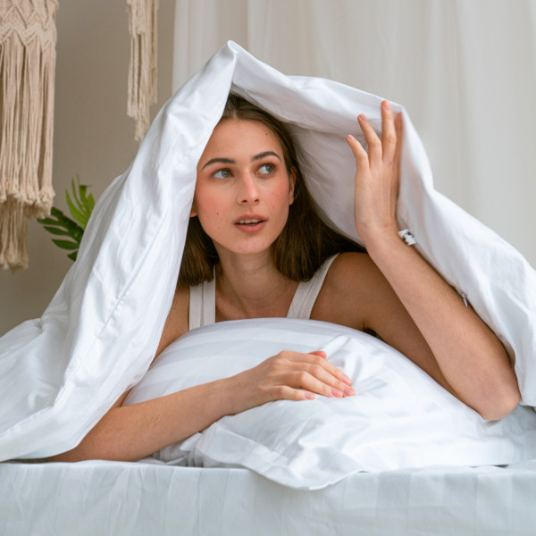 Фото - Комплект постільної білизни MirSon Сатин-страйп Royal Pearl 143х210 (2200000007254)