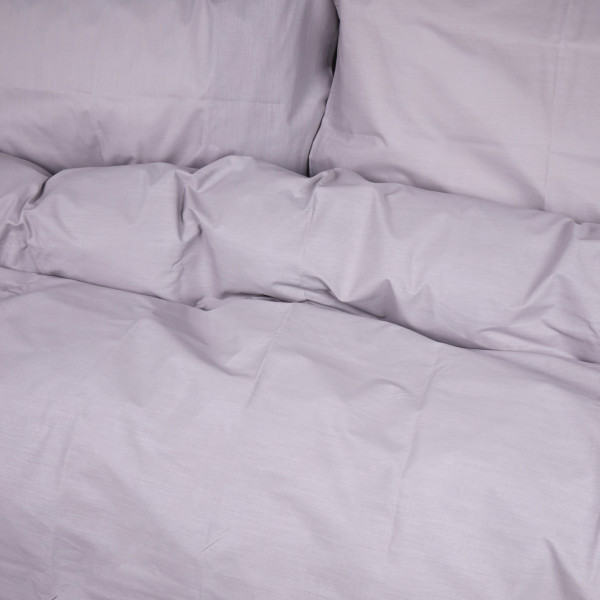 Фото - Комплект постільної білизни MirSon Ranforce Elite 16-5703 Light Gray 143х210 (2200004667348)