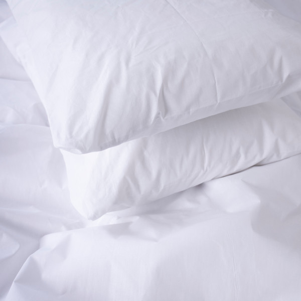 Фото - Комплект постільної білизни MirSon Ranforce Elite 11-2107 White 143х210 (2200004667775)