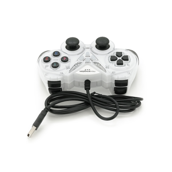 Фото - Геймпад Brazzers BR-8600 USB 2.0, Double Shock, White