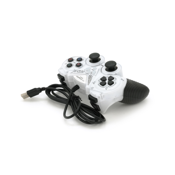 Фото - Геймпад Brazzers BR-8600 USB 2.0, Double Shock, White