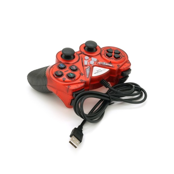 Фото - Геймпад Brazzers BR-8600 USB 2.0, Double Shock, Red