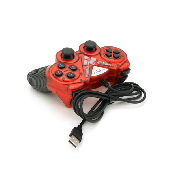 Фото - Геймпад Brazzers BR-8600 USB 2.0, Double Shock, Red