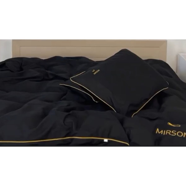 Фото - Комплект постільної білизни MirSon Ranforce Elite Corner 16-9000 Black Stone 200х220 см (2200008401351) Фото - Комплект постільної білизни MirSon Ranforce Elite Corner 16-9000 Black Stone 200х220 см (2200008401351)
