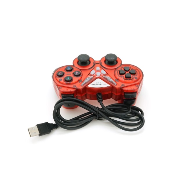 Фото - Геймпад Brazzers BR-8600 USB 2.0, Double Shock, Red