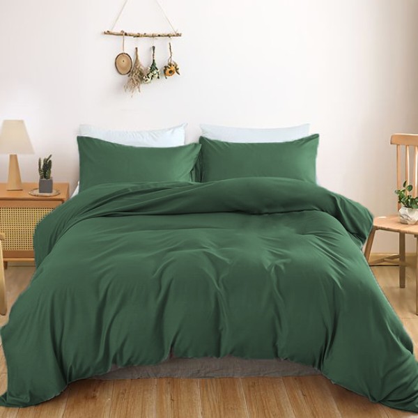 Фото - Комплект постельного белья MirSon Satin Stripe 30-0017 Green 160х220 см (2200005254073)