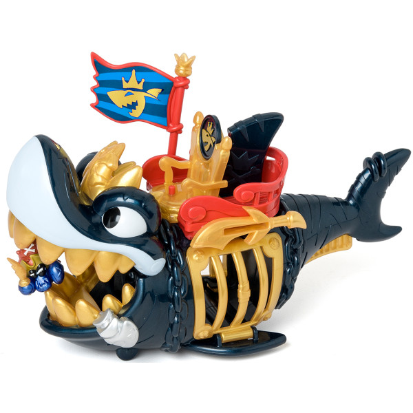 Фото - Набір ігрових фігурок Piratix S - КОРОЛІВСЬКА ЧОРНА АКУЛА (PPXSP112IN11)