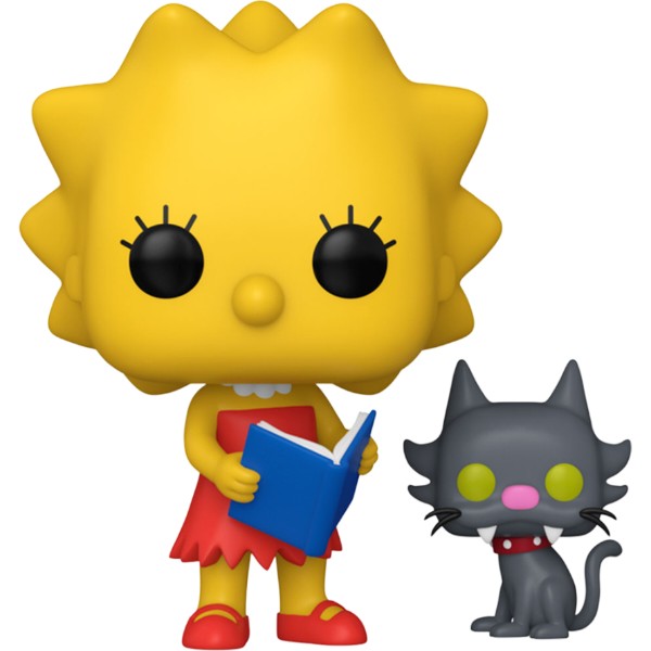 Фото - Коллекционные фигурки набор FUNKO POP! серии Симпсоны S11 - ЛИЗА И МАЛЕНЬКИЙ ПОМОЩНИК САНТЫ (86409)