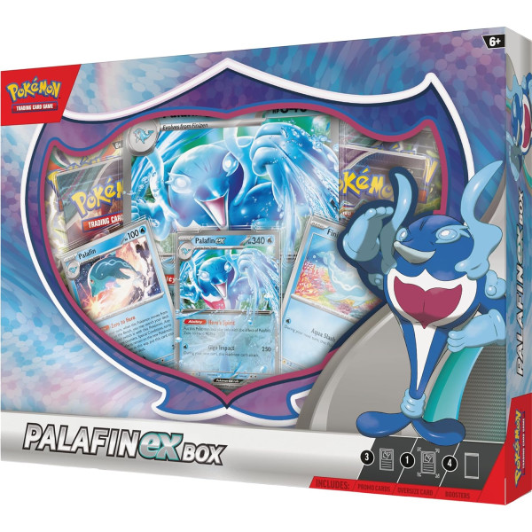 Фото - Настільна гра (5-7 років) Pokemon Palafin ex Box (820650859823)