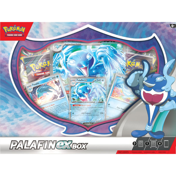 Фото - Настільна гра (5-7 років) Pokemon Palafin ex Box (820650859823)