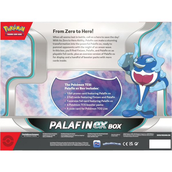 Фото - Настільна гра (5-7 років) Pokemon Palafin ex Box (820650859823)