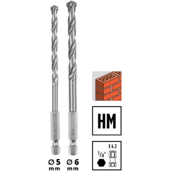 Фото - Набор сверл Einhell 39 шт. M-Case (108759)