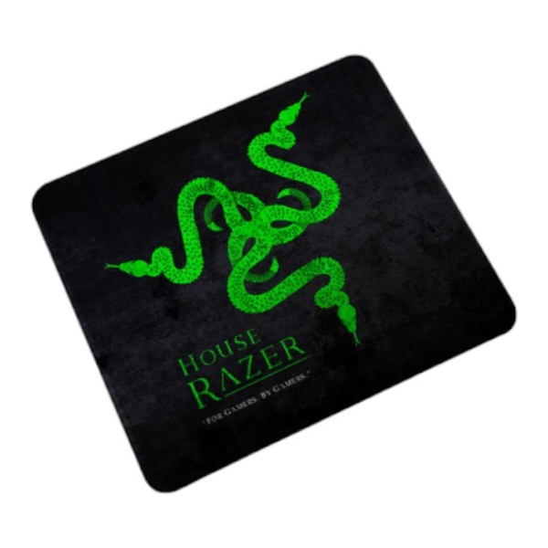 Фото - Килимок для миші ігровий Voltronic RAZER 12 Black/Green (YT-RZ12)