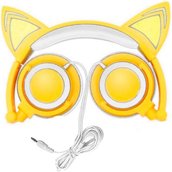 Фото - Наушники накладные проводные UFT BL108 Yellow