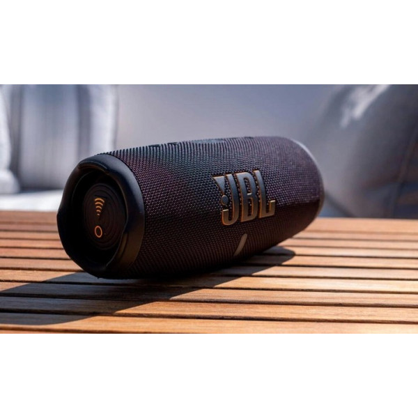 Фото - Портативна акустика JBL Charge 5 Wi-Fi Black (JBLCHARGE5WIFIBLK)