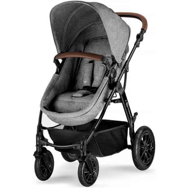 Фото - Коляска универсальная 3 в 1 Kinderkraft Moov Gray Melange (KKWMOOVGRYM0NC)