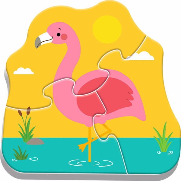 Фото - Пазлы (до 2 лет) Trefl Baby Classic Животные на сафари (60738)