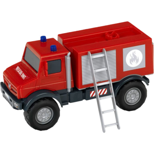 Фото - Наземная спецтехника Klein Пожарный автомобиль Unimog с этикеткой (3815)