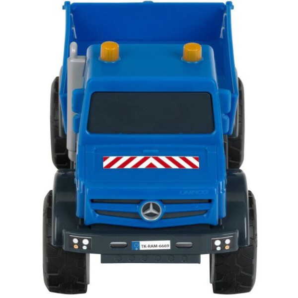 Фото - Наземная спецтехника Klein Самосвал Unimog с этикеткой (3817)