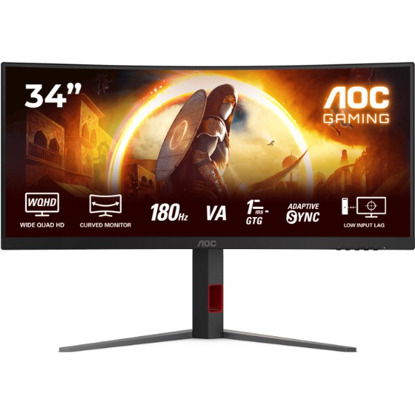 Фото - Монитор игровой AOC CU34G4