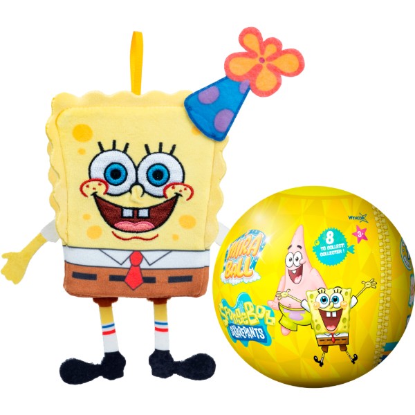 Фото - М'яка іграшка-сюрприз MIRABALL SPONGEBOB (M14119_M14165)