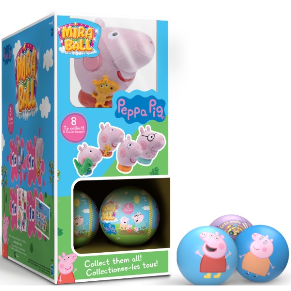 Фото - Мягкая игрушка-сюрприз MIRABALL PEPPA PIG (M14113_M14159)