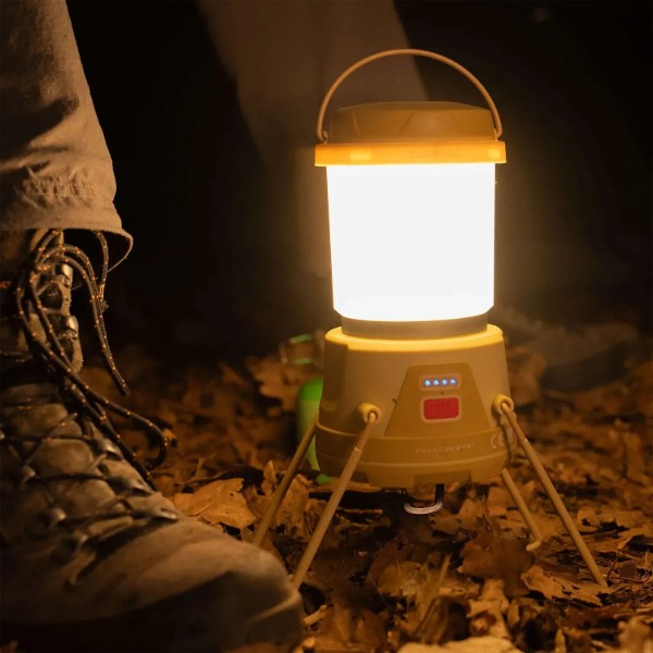 Фото - Фонарь Falcon Eye Campfire (1720 Lm) Cool/Warm White/Red LED Powerbank USB-C (FCL0032)