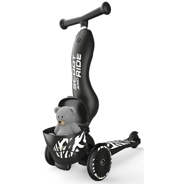 Фото - Триколісний самокат Scoot&Ride Highwaykick-1 Lifestyle (SR-210621-ZEBRA)