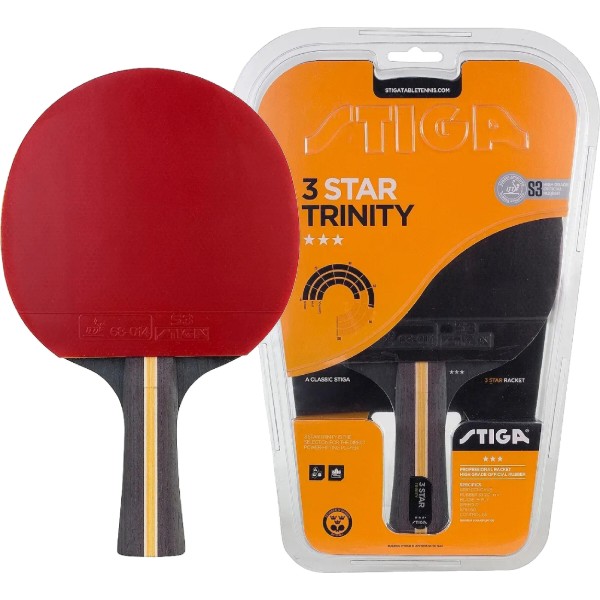 Фото - Ракетка для настольного тенниса Stiga Trinity 3 Star FL (1213-3616-01)