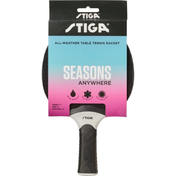 Фото - Ракетка для настільного тенісу Stiga Seasons Anywhere Black FL (1210-0122-01)