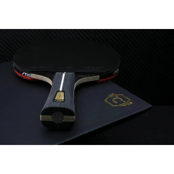 Фото - Ракетка для настольного тенниса Stiga Pro Carbon Plus 5 Star FL (1215-2820-01)