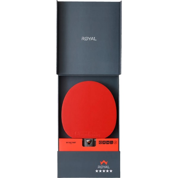 Фото - Ракетка для настільного тенісу Stiga Royal Carbon 5 Star FL (1215-2818-01)