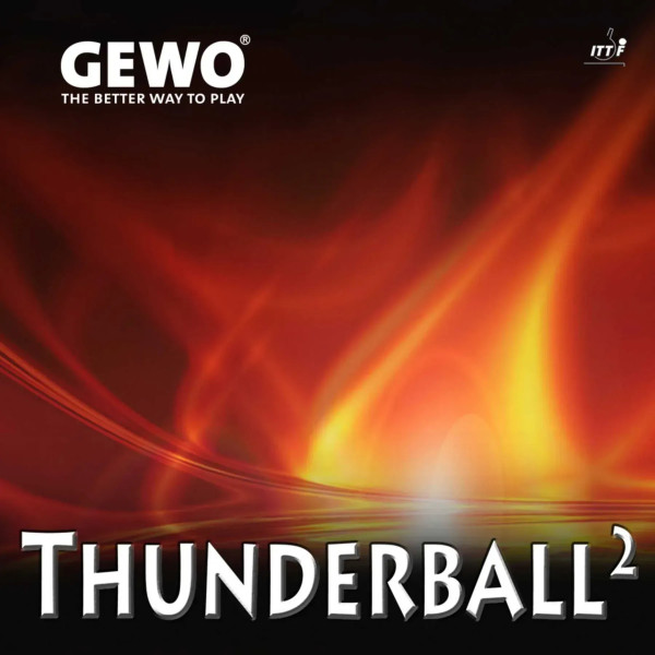 Фото - Ракетка для настільного тенісу Gewo Player Thunderball² FL (485900001)