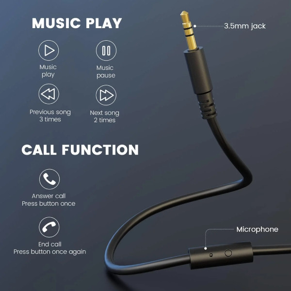 Фото - Навушники накладні дротові OneOdio Studio Hifi Black