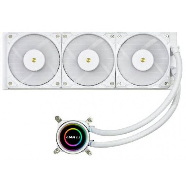 Фото - Водяна система охолодження Lian Li Galahad II Trinity Performance 360 White (G89.GA2P36W.01)