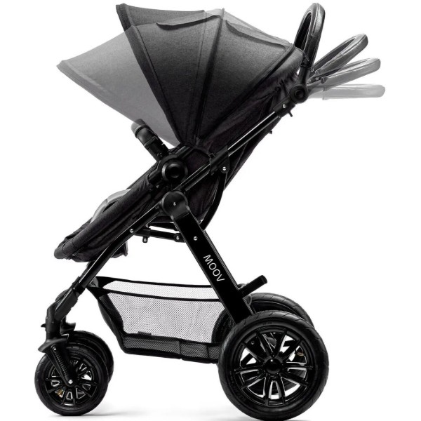 Фото - Коляска универсальная 3 в 1 Kinderkraft Moov Black (KKWMOOVBLK00NC)